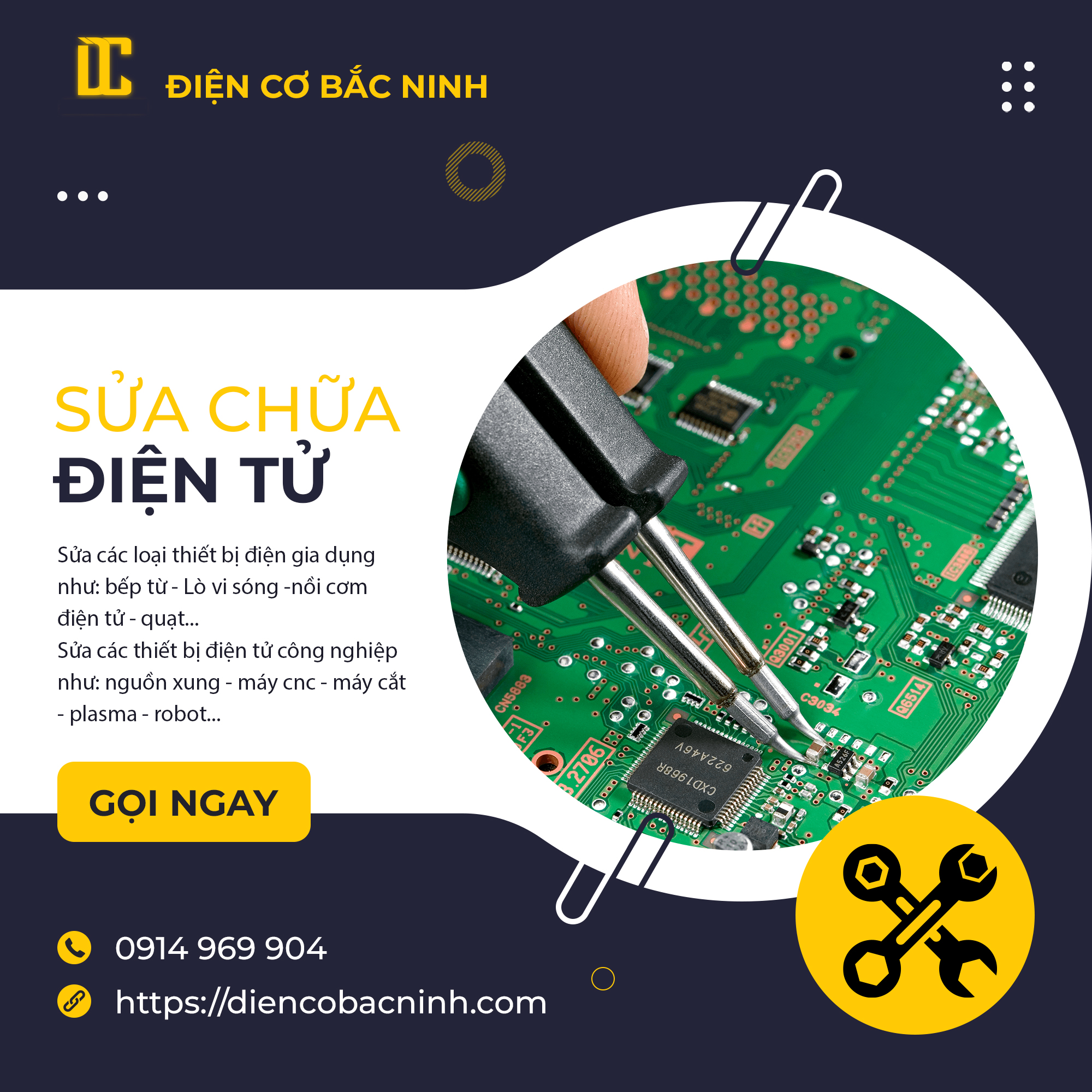 Sửa Chữa Điện Tử Tại Bắc Ninh