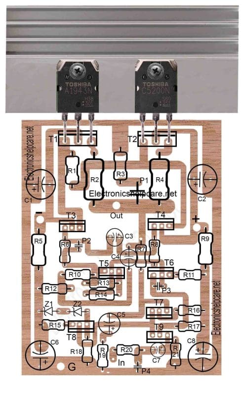 Sơ đồ Mạch Amply Sử Dụng 2 Transistor - Điện Cơ Bắc Ninh