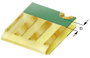 độ hở đồng edge connector