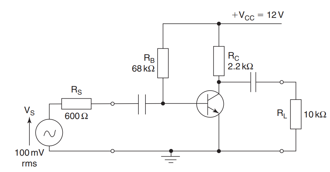 Phân Tích Mạch Khuếch Đại Transistor Khi Xem Xét Tín Hiệu Nhỏ
