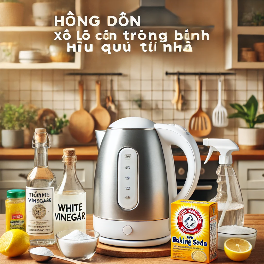 Hướng Dẫn Xử Lý Cặn Trong Bình Thủy Hiệu Quả Tại Nhà