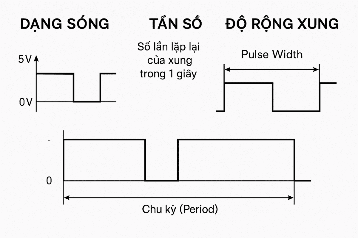 cảm biến xung là gì