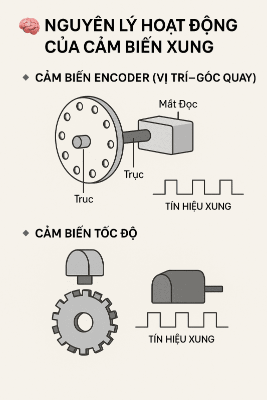 cảm biến xung là gì