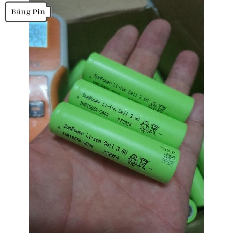 pin sunpower 18650